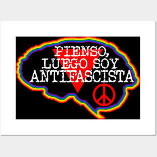 Cerebro. Pienso, luego soy Antifascista Posters and Art